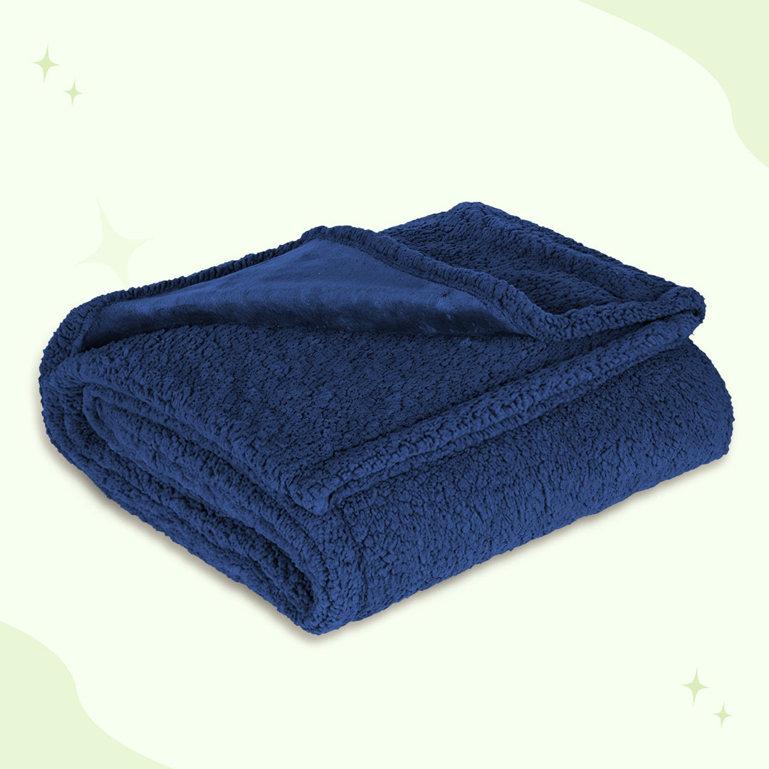 "Soft adult waterproof intimacy blanket, black, king size; sleek design, protects against spills and stains in bedrooms."
