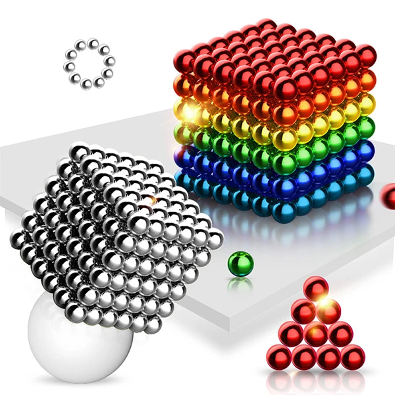 Magnetic fidget puzzle toy for adults, offering engaging stress relief and fun