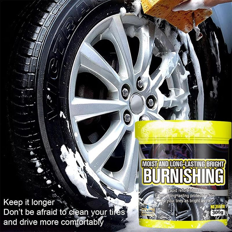 Tire paste for automotive accessories, ensures ultimate tire protection