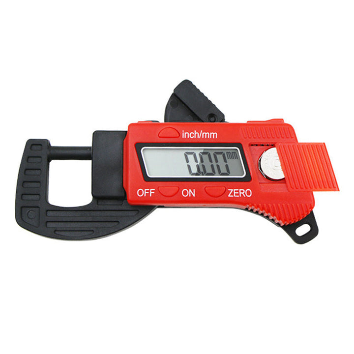 Ergonomic digital micrometer for comfortable and consistent thickness measurements, workshop essential