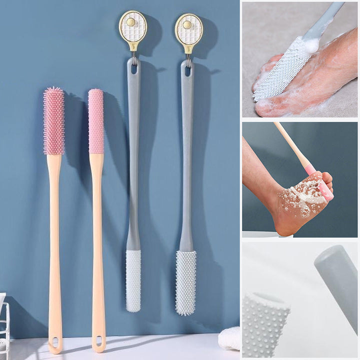 Foot care brush set displayed on a clean white background, highlighting its design