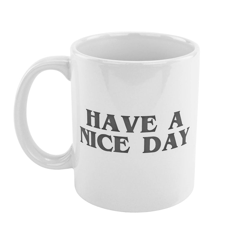 Gift boxed humorous ceramic coffee mug, ready for gifting