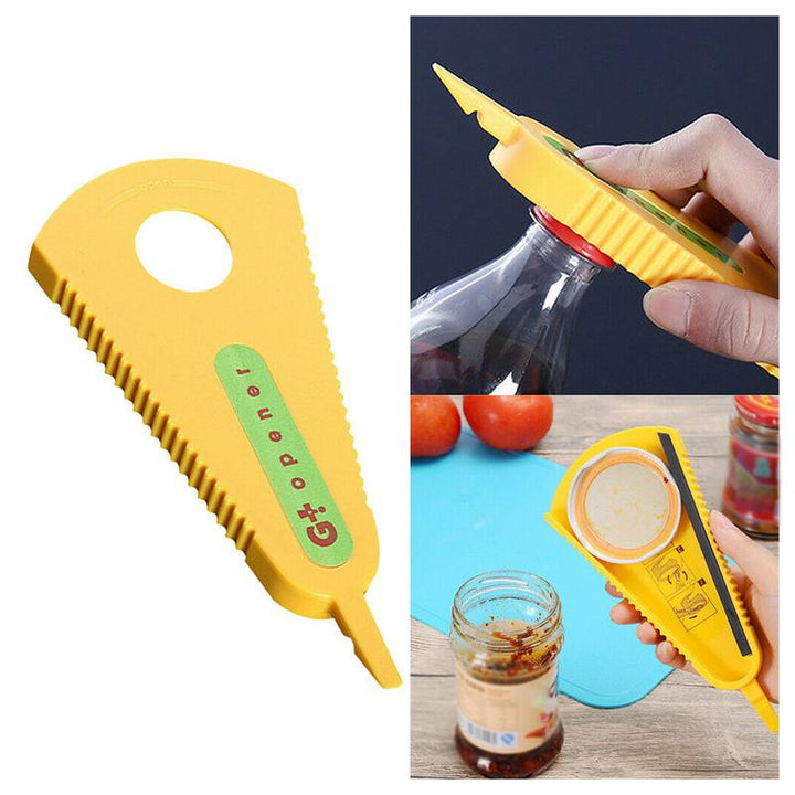 Versatile kitchen anti-slip opener, perfect for jars and bottles, a household essential