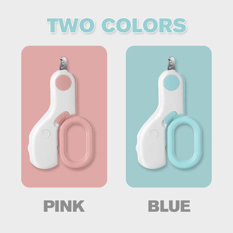 High-quality LED pet nail clipper for cats and dogs, ensuring a safe and efficient grooming experience