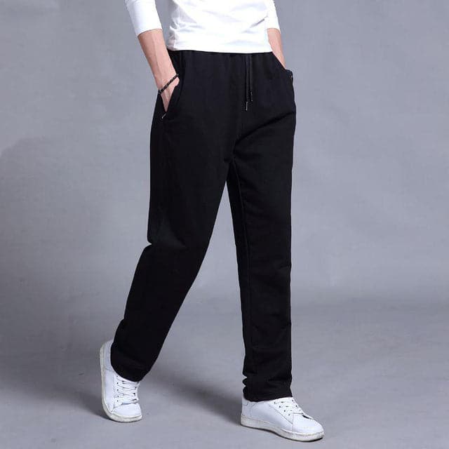 Men's casual relaxed fit everyday pants in a versatile neutral color, perfect for spring comfort.