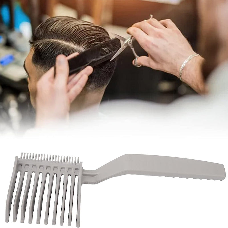 Black professional men's hair comb, an anti-static barber tool for expert hair blending