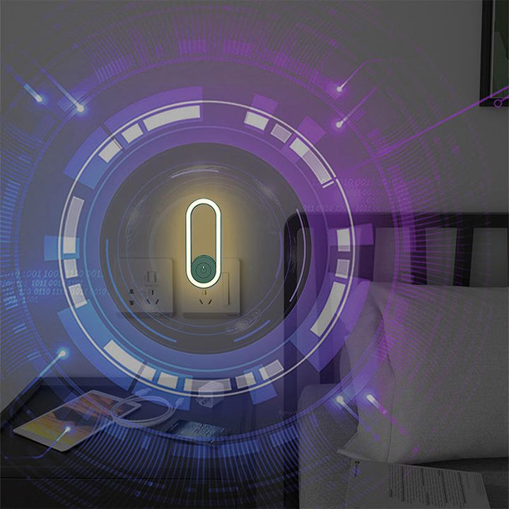 Smart home essential: an ultrasonic mosquito repeller that also serves as a gentle LED night light.