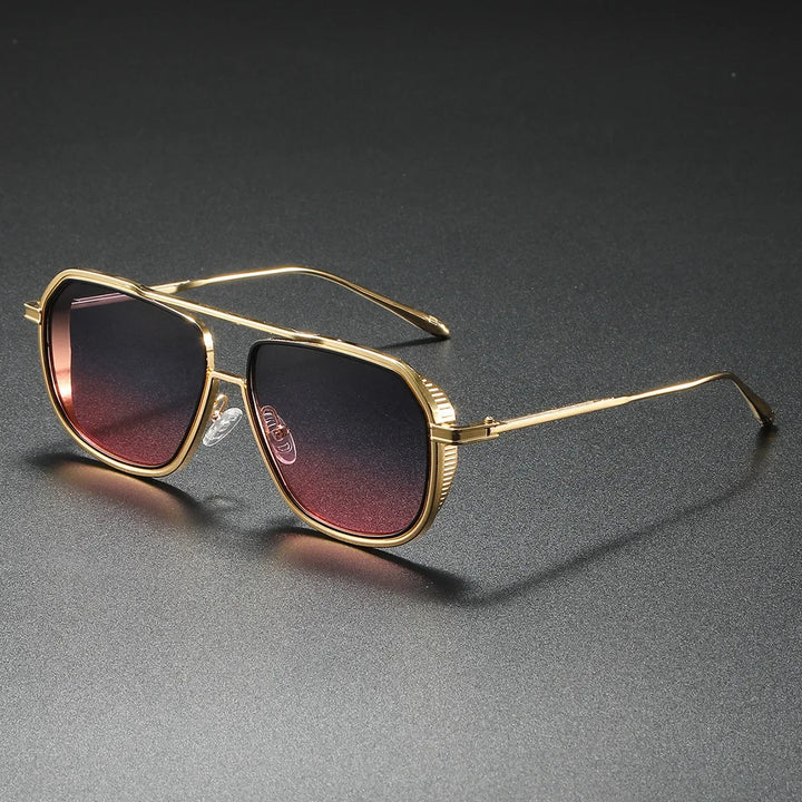 Unisex eyewear: geometric sunglasses with comfortable fit for sports and daily activities