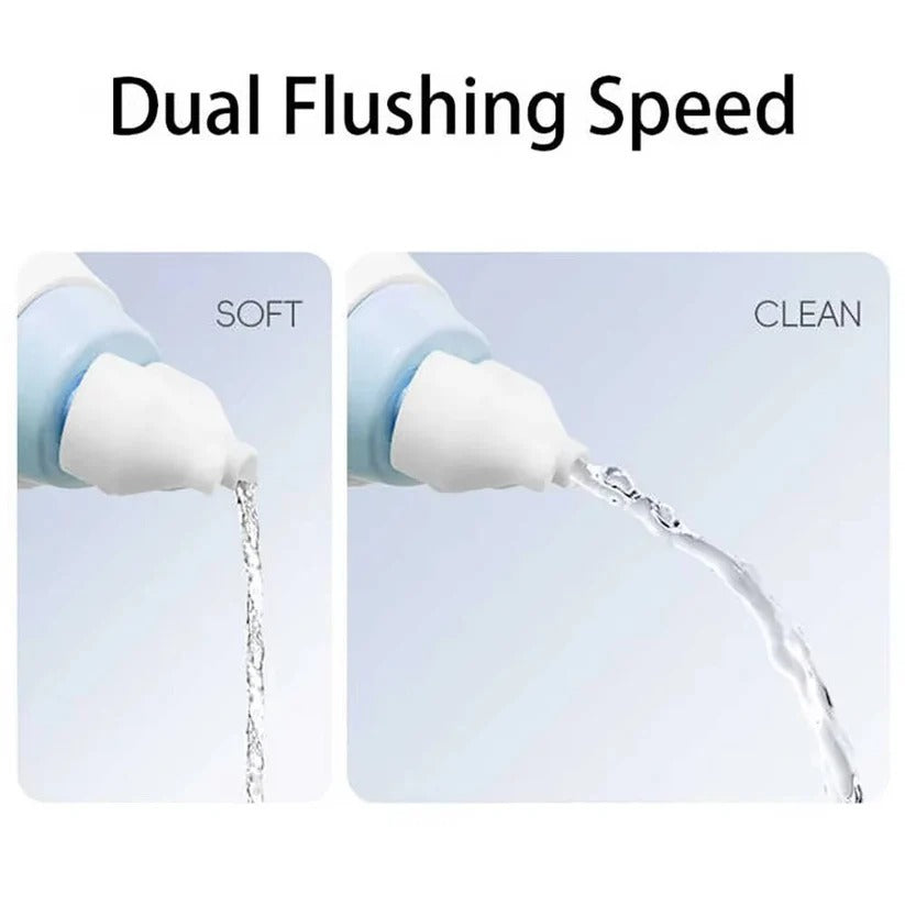Advanced dual-action nasal cleanser for daily hygiene & wellness. Rechargeable breathing aid for sinus relief.
