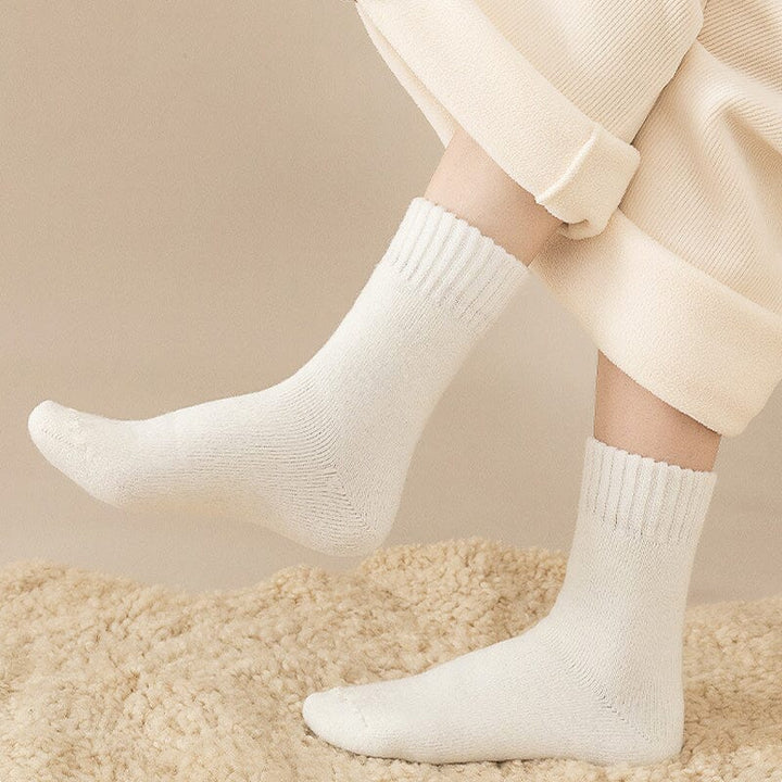 Unisex Thermal Winter Socks, navy blue, great for staying warm during winter adventures