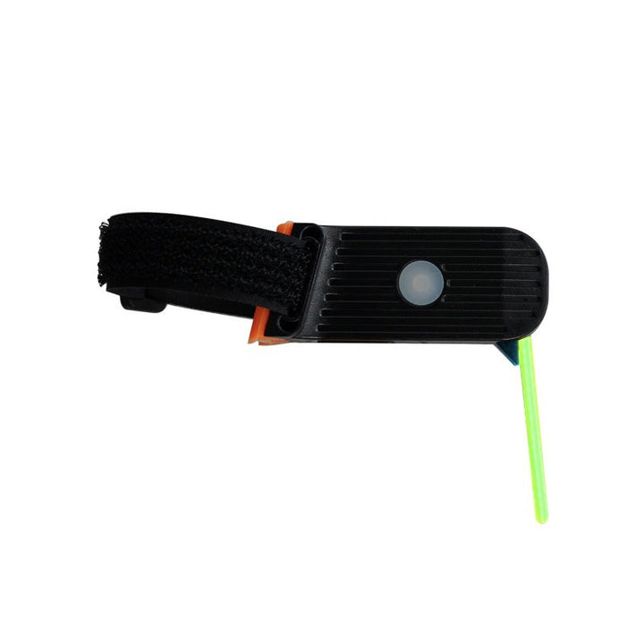 Essential bicycle accessory: bright red LED safety light with USB recharge function