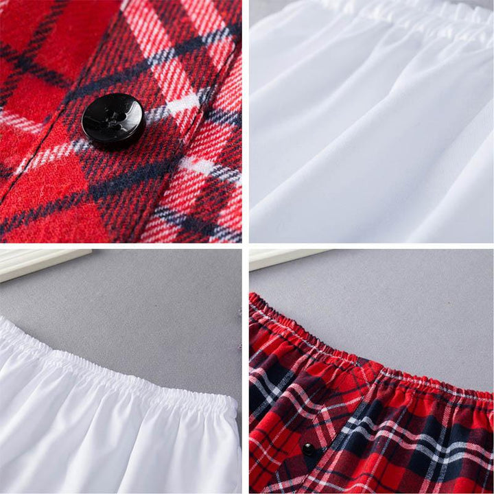 Casual high waist skirt for women, featuring a creative layered fake hem design