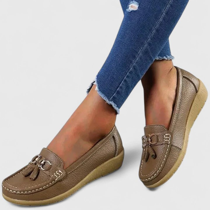 Everyday women's orthopedic shoes, cushioned slip-on loafers for ultimate comfort.