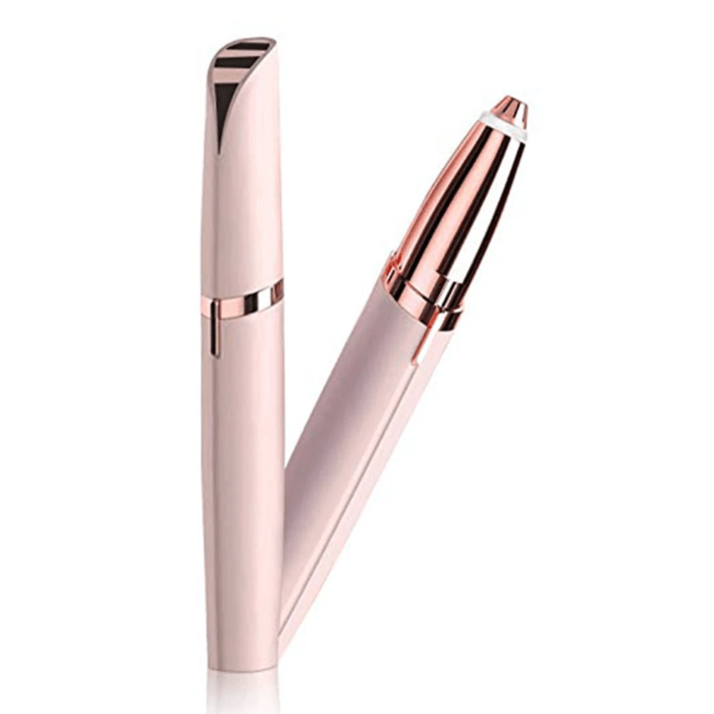 Facial hair remover kit including the precision epilator and cleaning brush