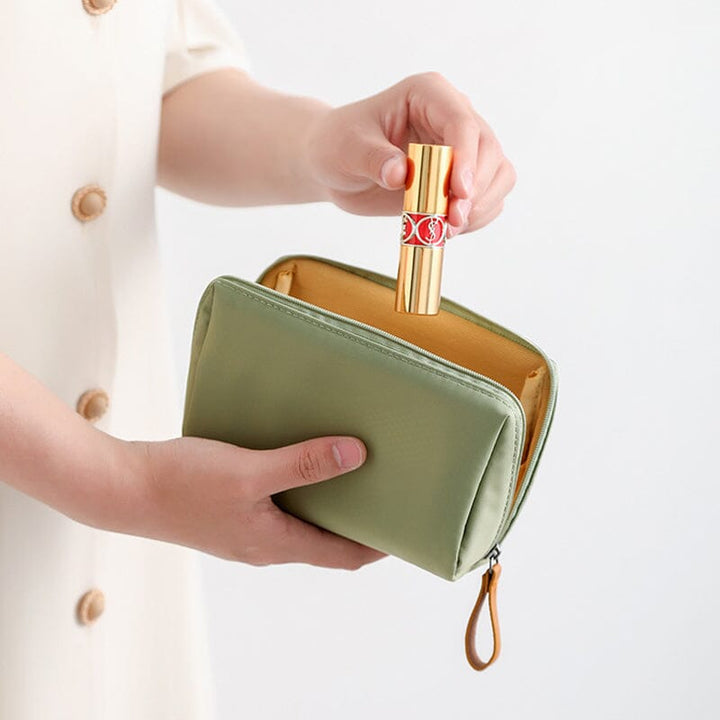 Women's functional travel storage bag for makeup and toiletries